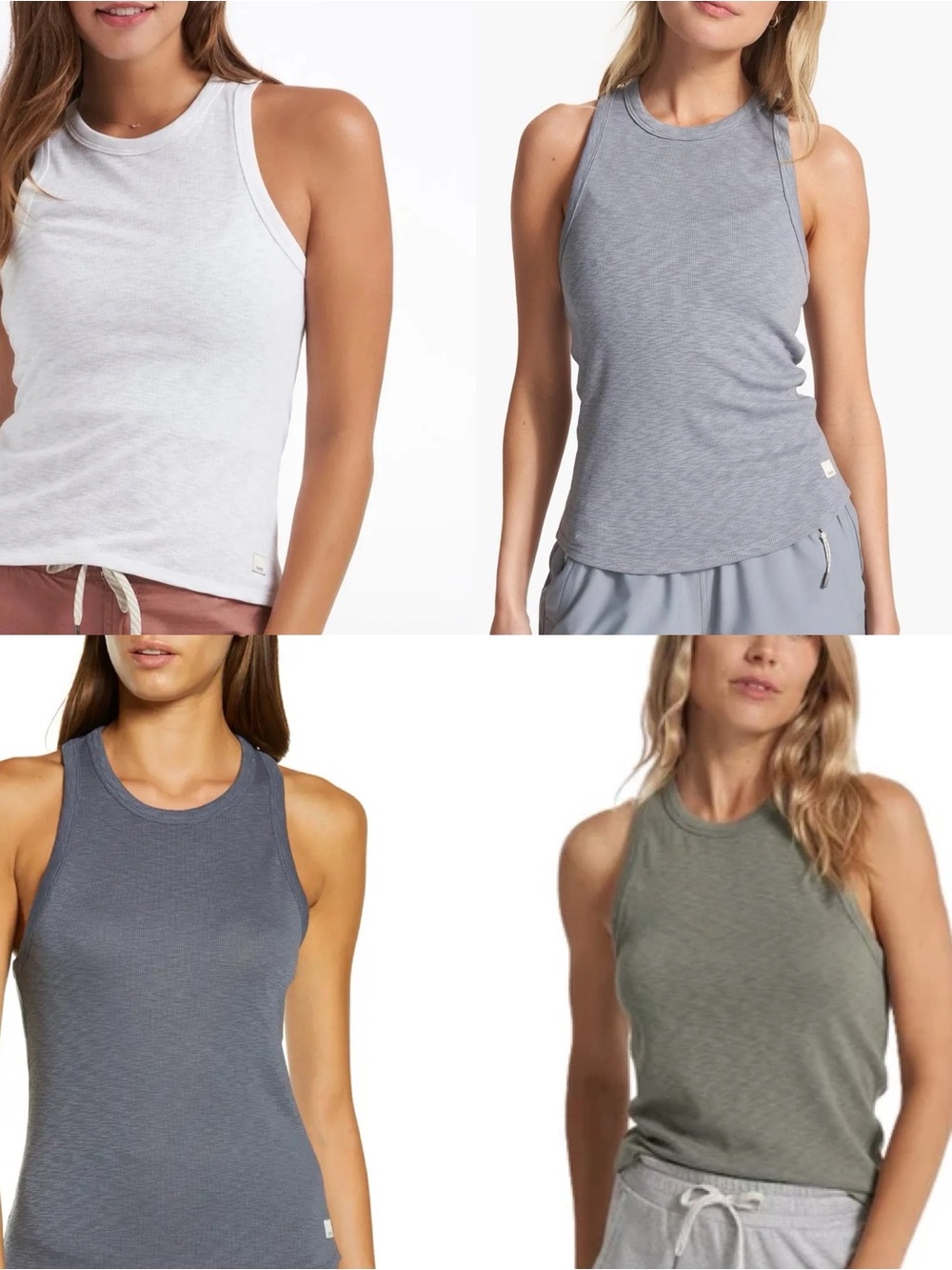 FOUR (4) VUORI Sunrise High Neck Tank